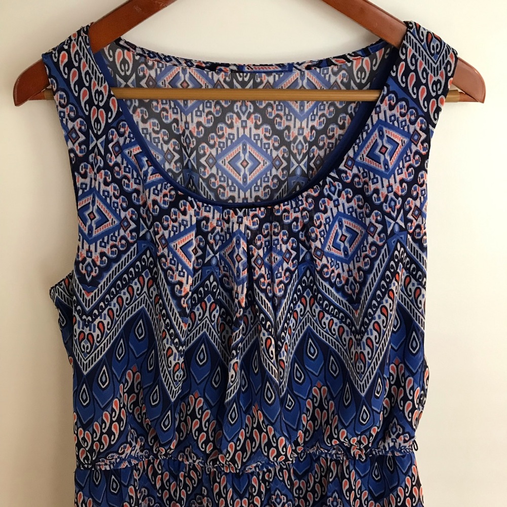 AB Studio - Sleeveless Flowing Dress